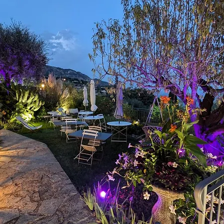 Le Mas D'Angeline - Vue Mer Jardin Commun Parking Voiture Obligatoire 10Min Voiture Monaco Route Etroite Pente Raide Croisement Limite Voir Photos - Sea View Shared Garden Parking Car Mandatory 10Min Car Monaco Narrow Steep Road Limited Passing See P Beausoleil Exterior photo