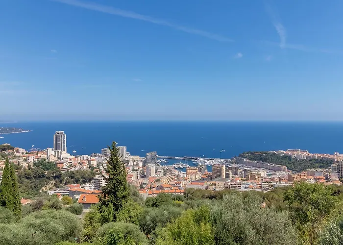 Le Mas D\'Angeline - Vue Mer Jardin Commun Parking Voiture Obligatoire 10Min Voiture Monaco Route Etroite Pente Raide Croisement Limite Voir Photos - Sea View Shared Garden Parking Car Mandatory 10Min Car Monaco Narrow Steep Road Limited Passing See P